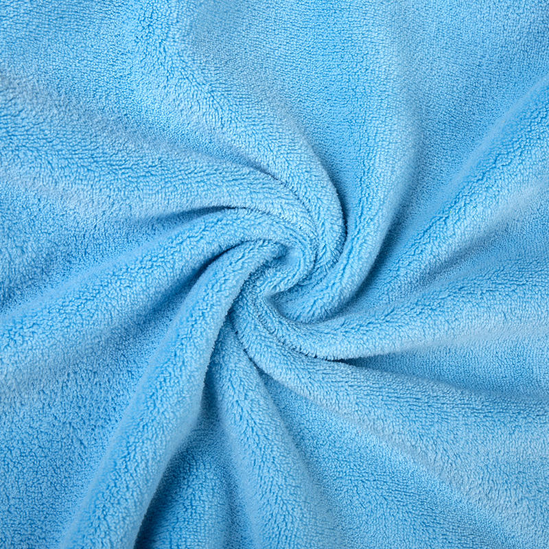 Ensidig fast färgpolyester korall sammet
