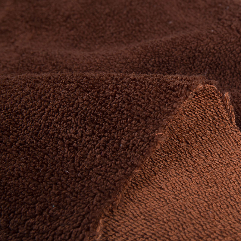 Dubbelsidig annan solid polyester Terry trasa
